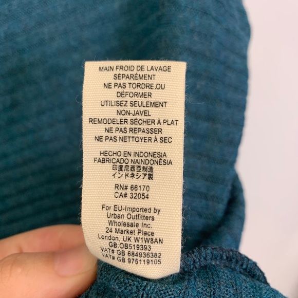 FP We the free lover rib split back pullover top - Picture 6 of 8